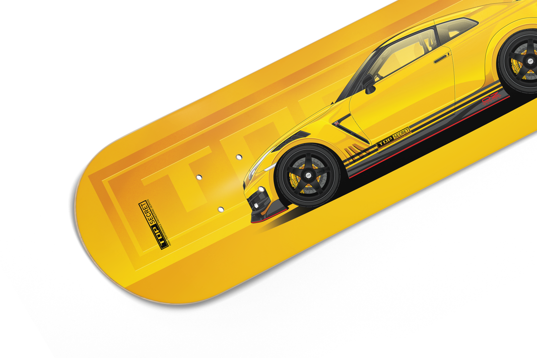 Nissan R35 GTR Top Secret Gold