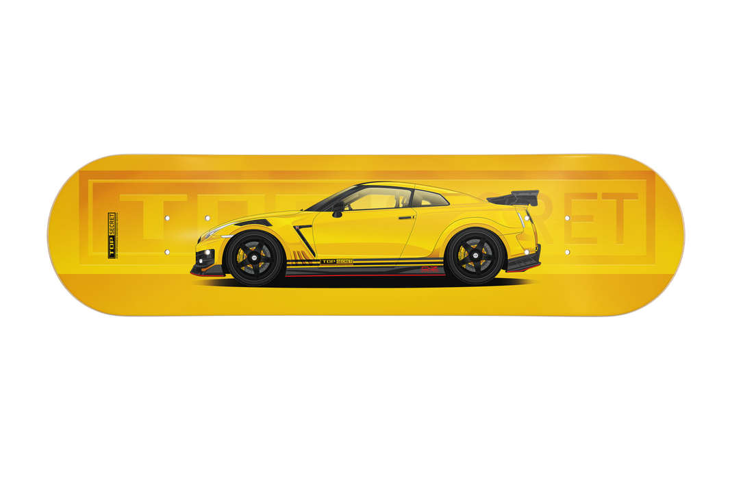 Nissan R35 GTR Top Secret Gold