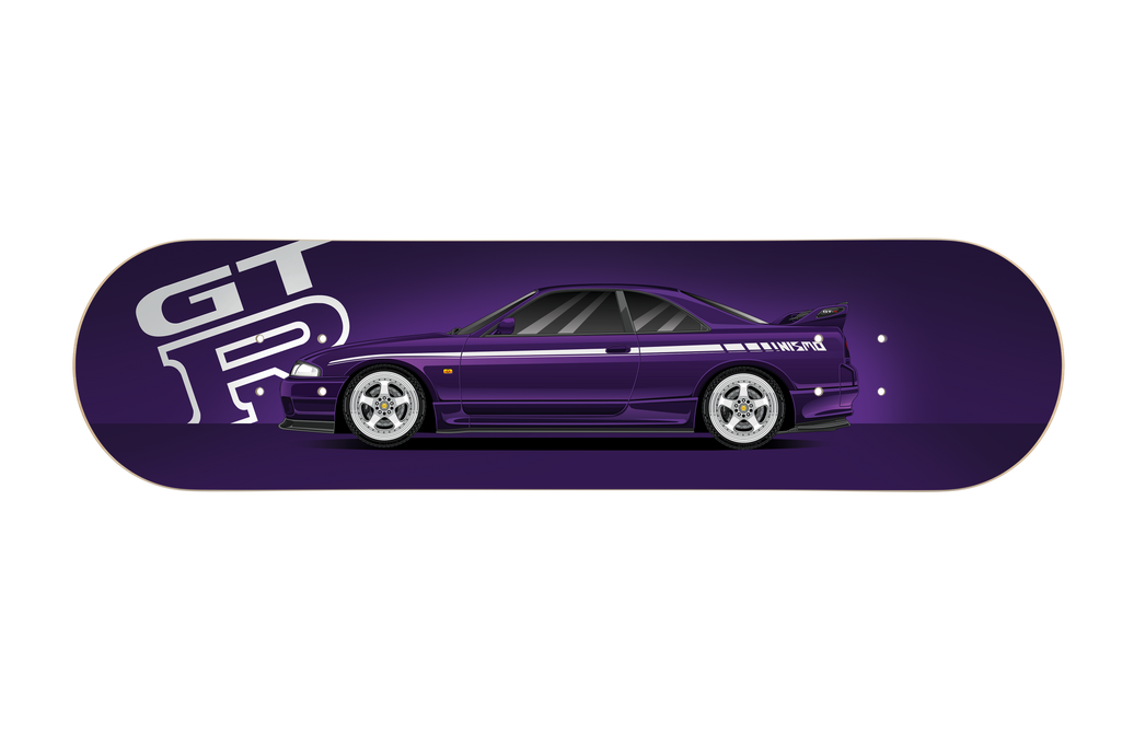 Nissan R33 GTR Nismo Purple