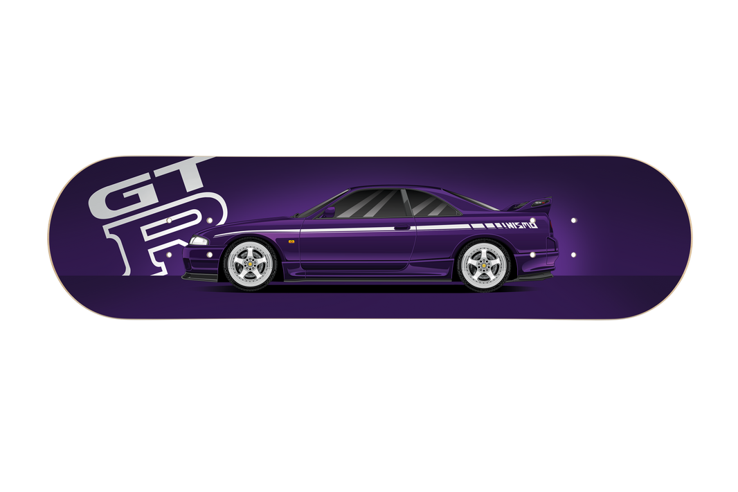 Nissan R33 GTR Nismo Purple