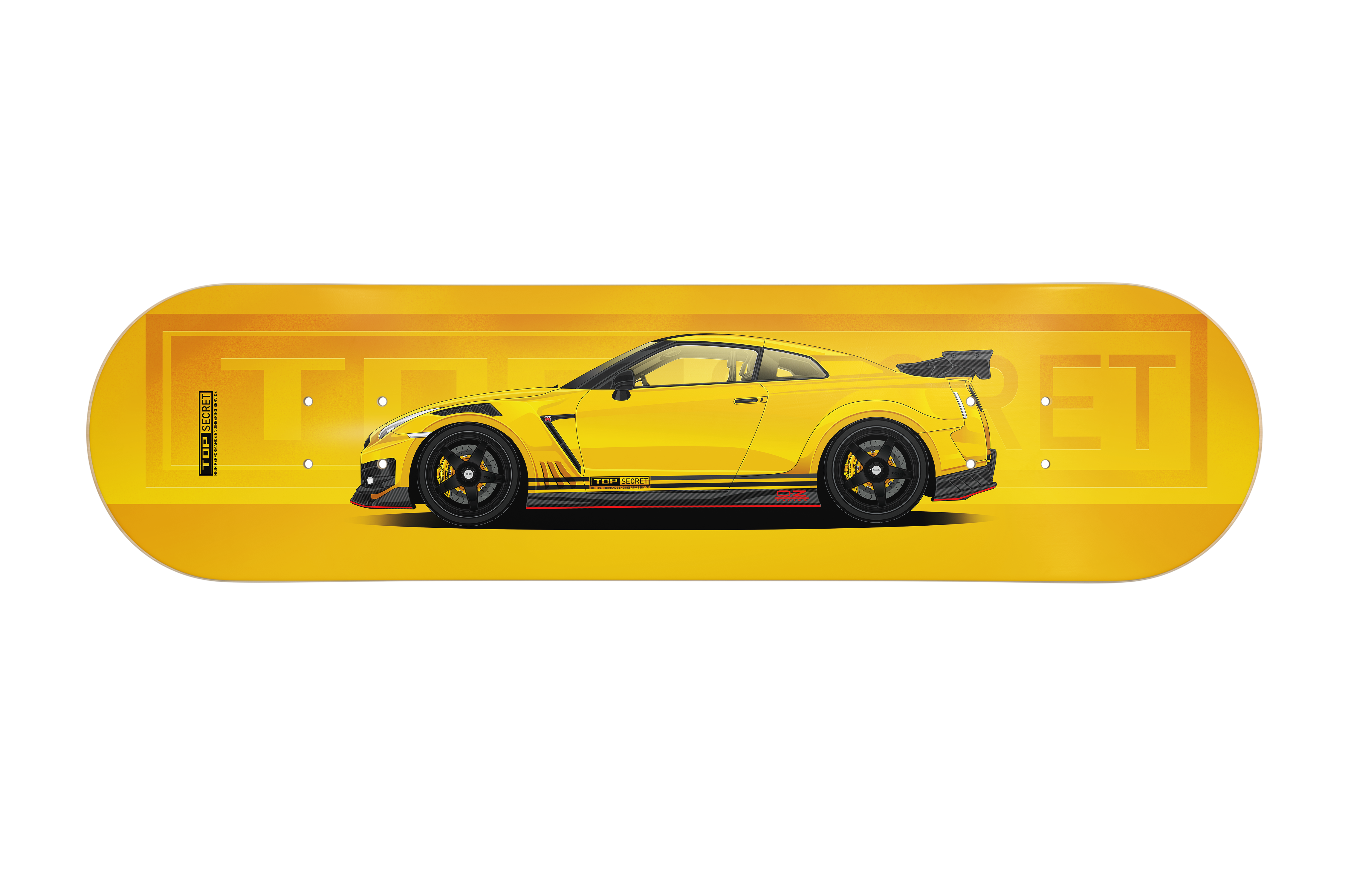 Nissan R35 GTR Top Secret Gold